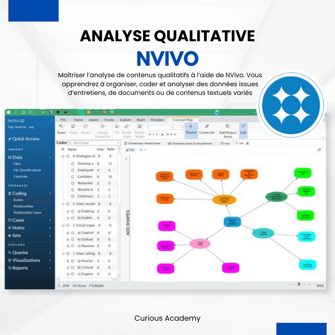 Logiciel NVivo, Analyse de Données Qualitatives